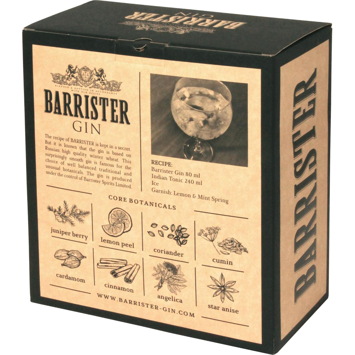 Барристер Оранж п/у с бокалом — фото 2