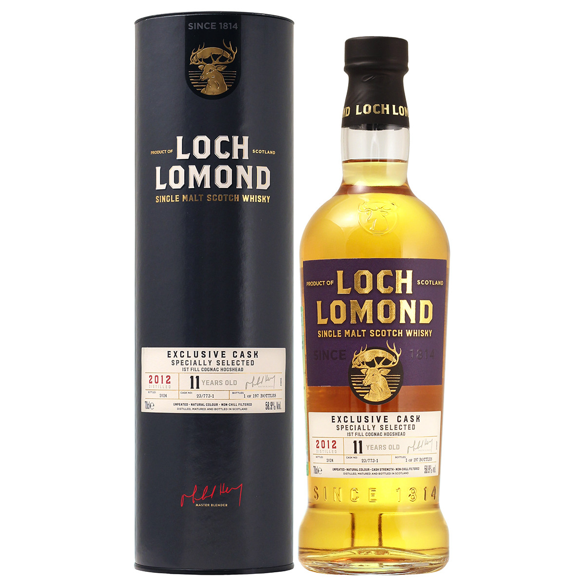 Лох Ломонд Эксклюзив Каск Спешиали Селектед 11 лет в тубе — фото 1