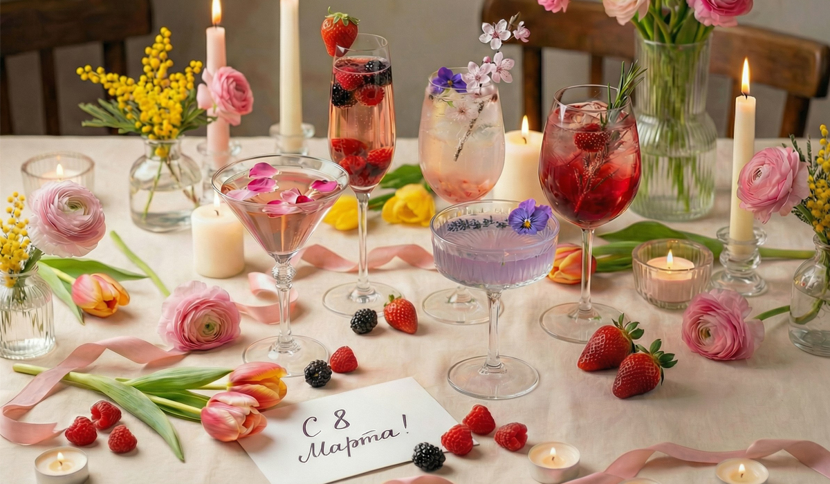 Самые весенние коктейли