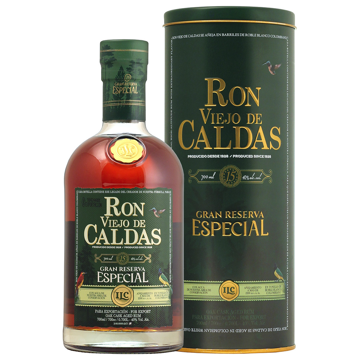 Вьехо де Кальдас Гран Резерва Эспесьяль 15 лет п/у — фото 1