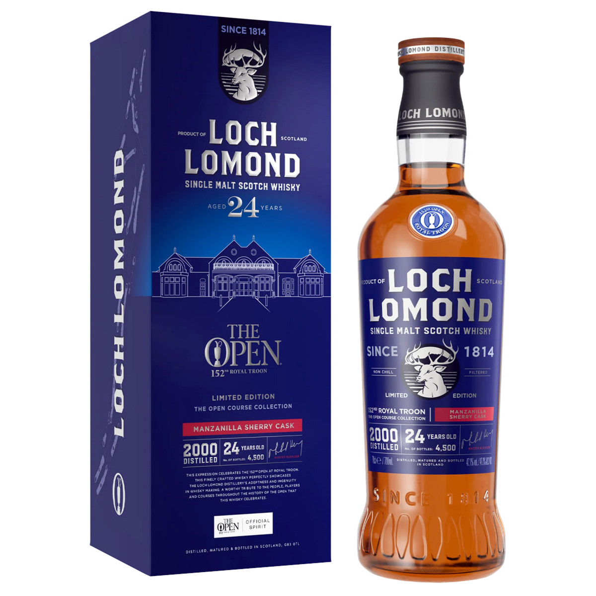 Лох Ломонд Лимитед Эдишн Опен Корс Коллекшн 152 Роял Трун 24 года п/у — фото 1