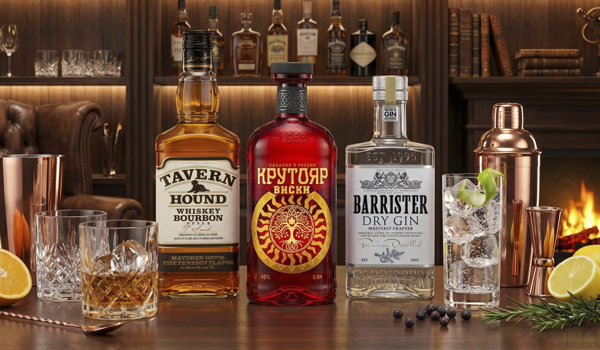 Русский сет – бутылки российского производства, необходимые в каждом домашнем баре