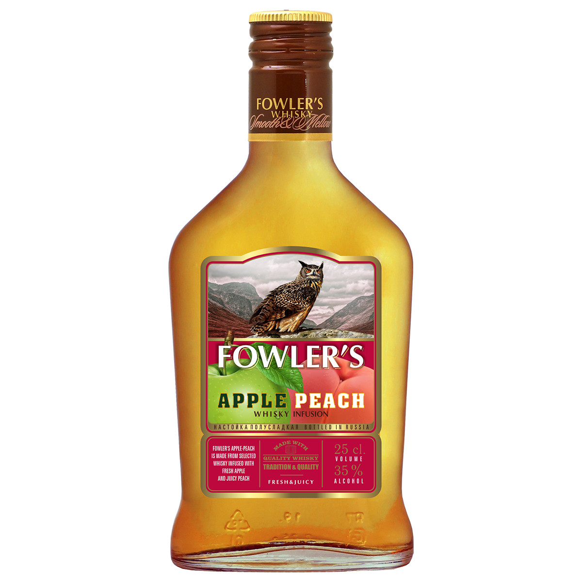 Фоулерс Яблоко Персик с виски