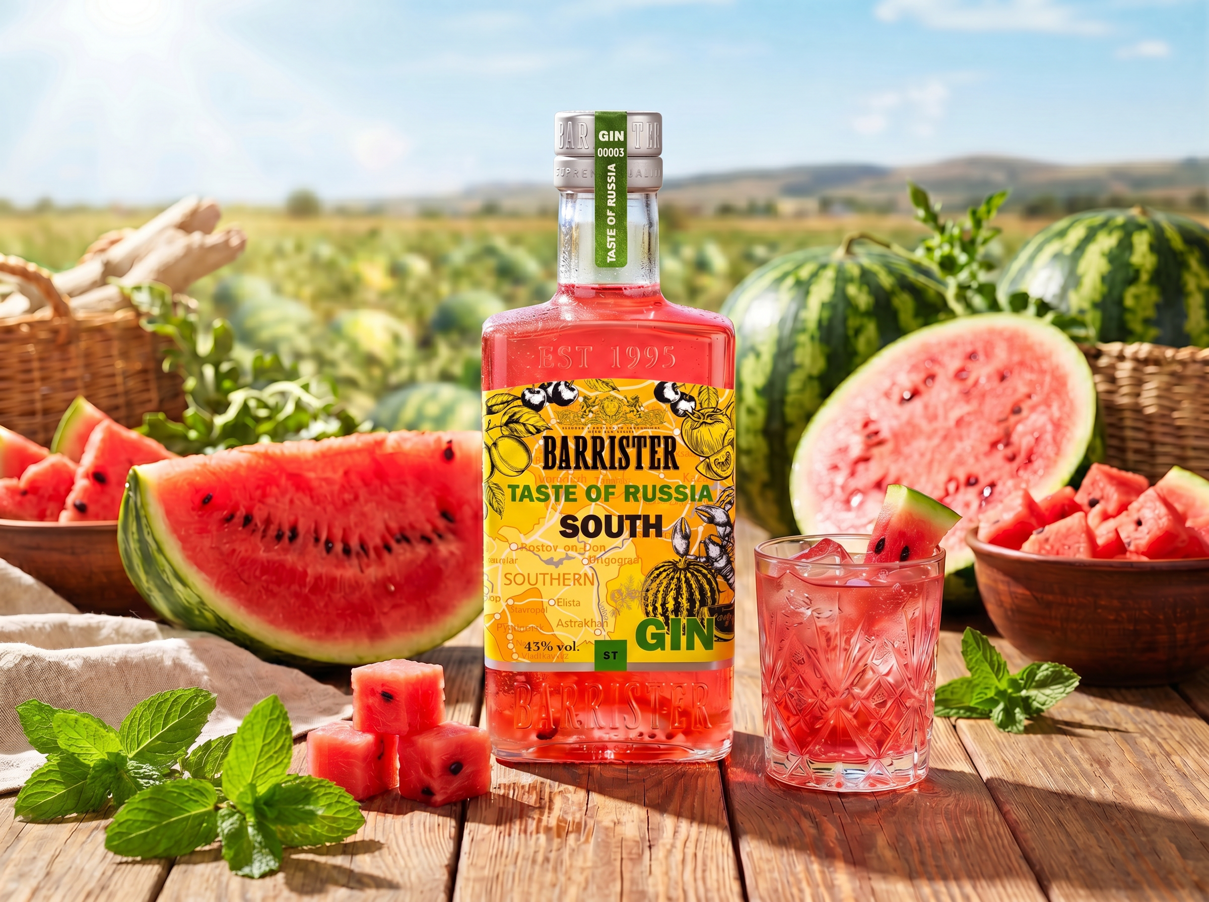 Встречайте новый вкус – джин Barrister South!
