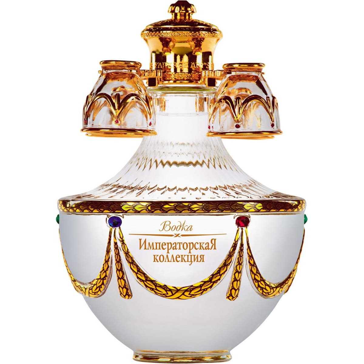 Императорская коллекция Графин Яйцо (золото) в бархат.п/у — фото 2