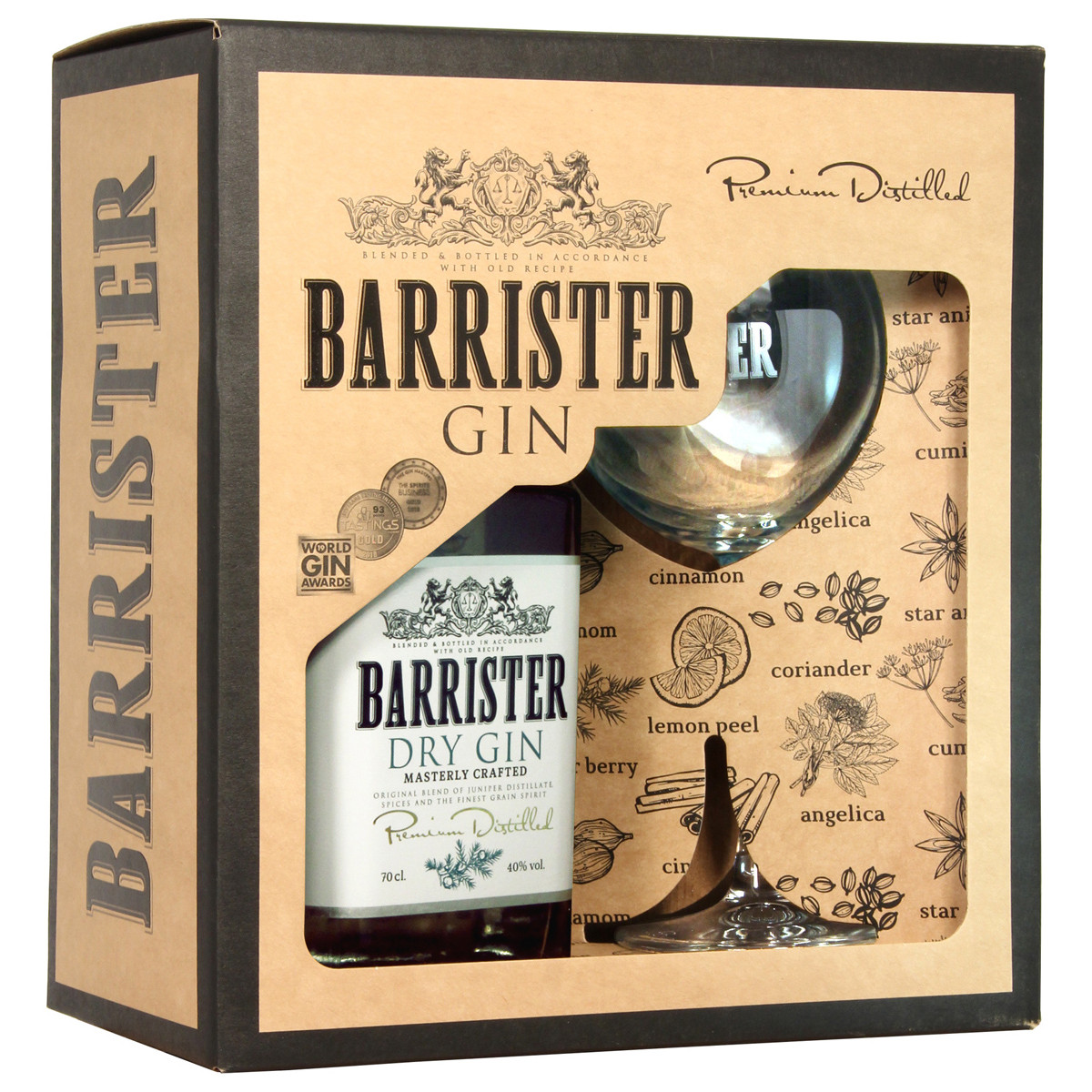 Барристер Драй п/у с бокалом — фото 1