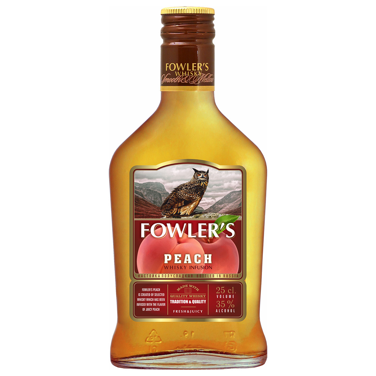 Фоулерс персик с виски