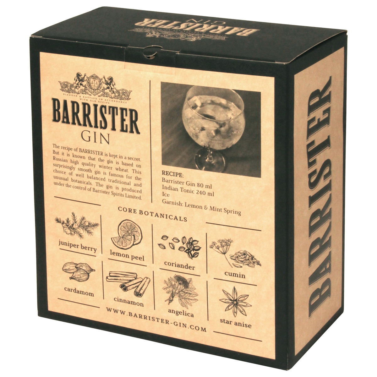 Барристер Драй п/у с бокалом — фото 2