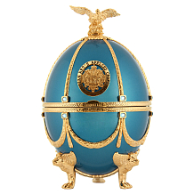 Императорская коллекция Графин Яйцо (бирюза) в бархат.п/у