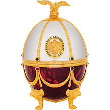 Императорская коллекция Графин Яйцо (жемчуг-рубин) в бархат.п/у