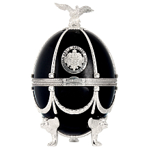 Императорская коллекция Графин Яйцо (черного цвета) в бархат.п/у